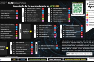 Calendario de formación docente, 2026